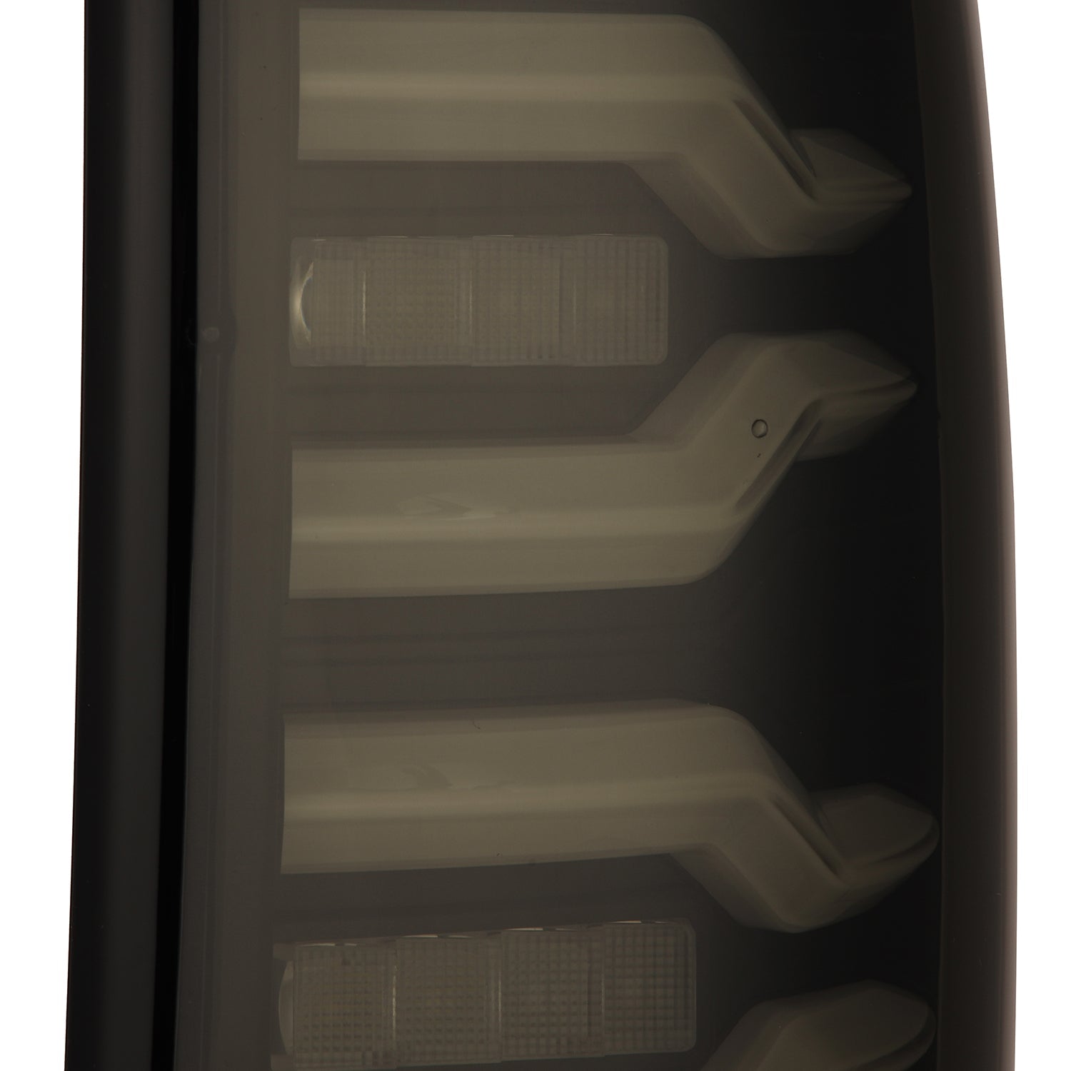 Automotive Tail Light Assemblies Black LED Tube Tail Lights For 1999-2002 Chevy Silverado 1500 / GMC Sierra - Clear Lens, Smoked Look 2006 Silverado Clear Tail Lights - Foto 8