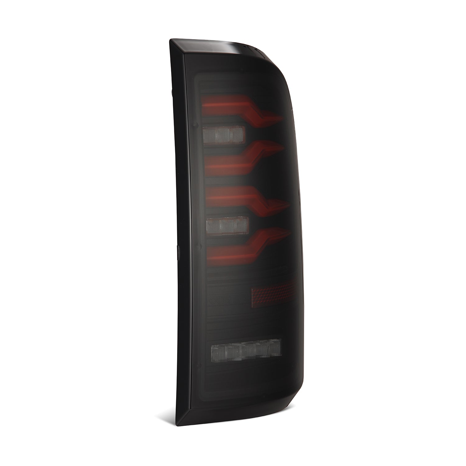 99-16 Ford Super Duty / 97-03 F150 LUXX-Series LED Tail Lights Black-R ...