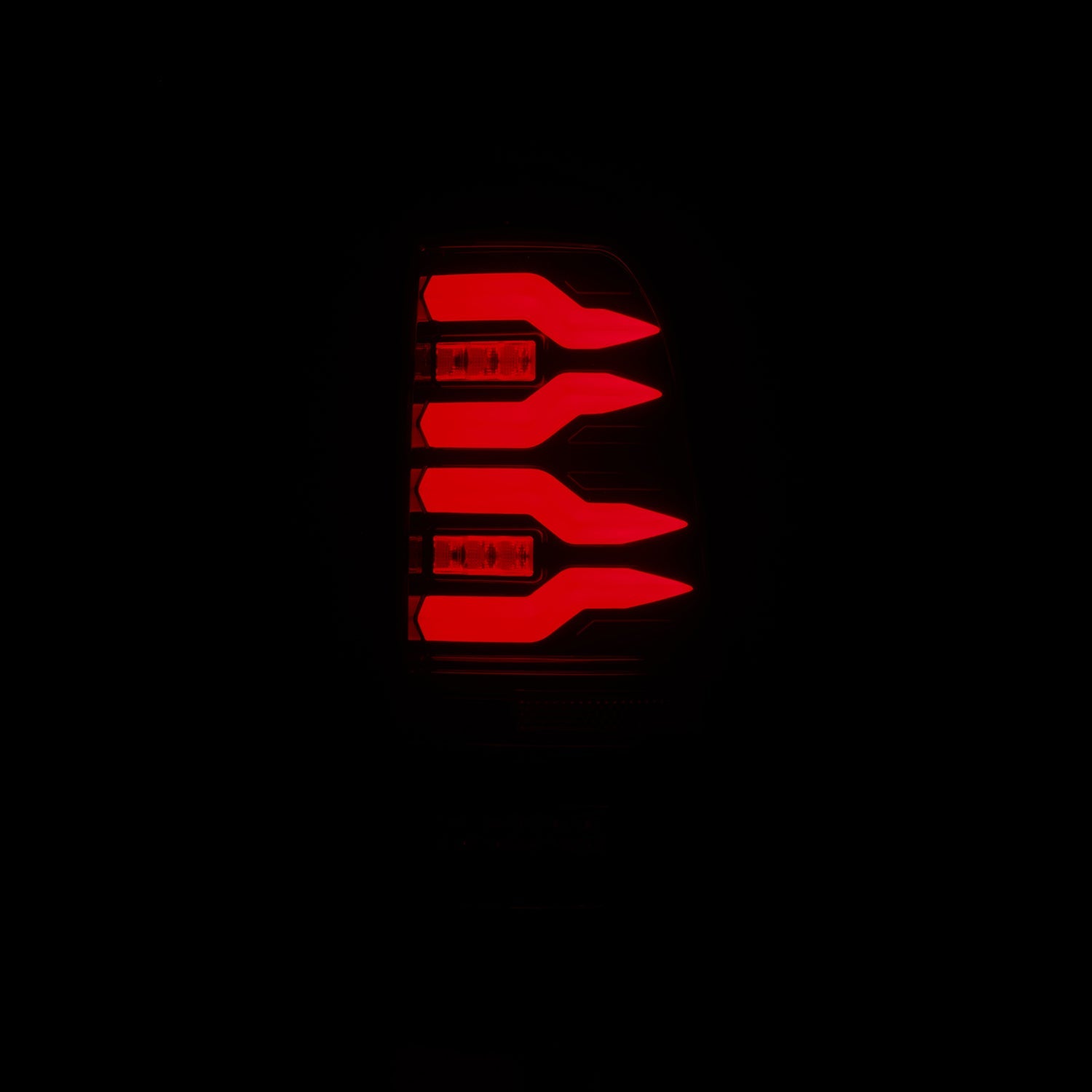 99-16 Ford Super Duty / 97-03 F150 LUXX-Series LED Tail Lights Black-R ...