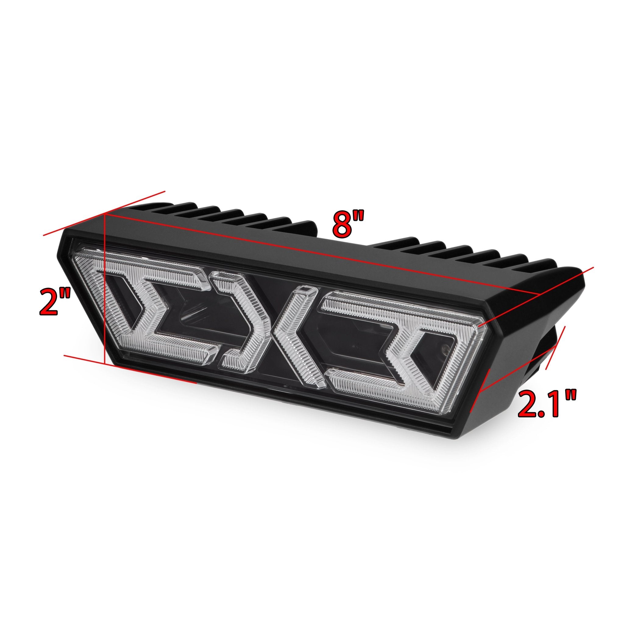 AlphaRex Arrow-X Multi-functional Off-Road Chase Light - Black