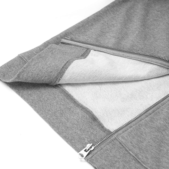 AlphaRex Cali-Light Zip Up Hoodie Grey | AlphaRex
