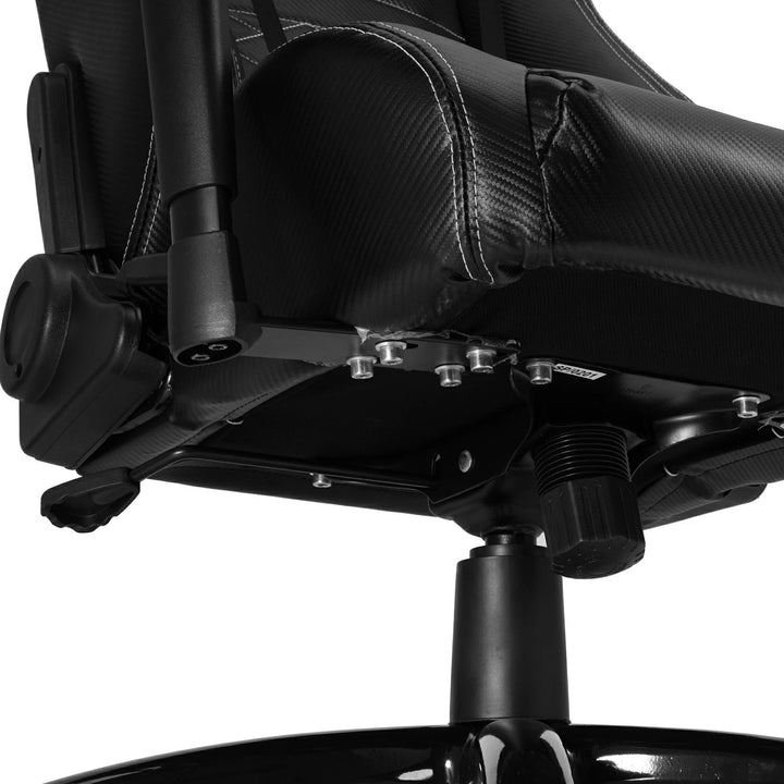AlphaRex Carbon Fiber Look Racing Style Gaming Reclining Ergonomic Chair | AlphaRex