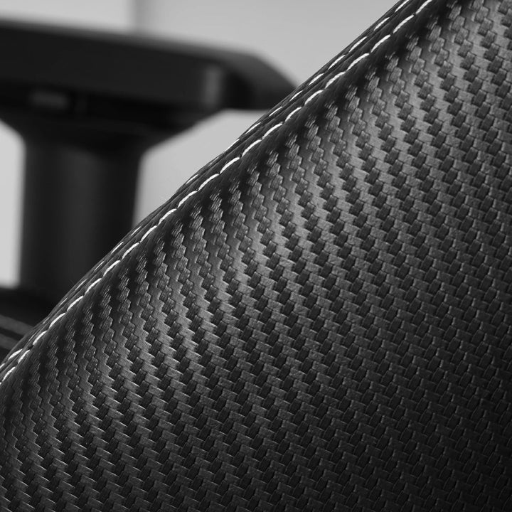 AlphaRex Carbon Fiber Look Racing Style Gaming Reclining Ergonomic Chair | AlphaRex