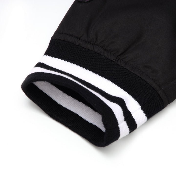 AlphaRex Vintage Varsity Jacket Black | AlphaRex