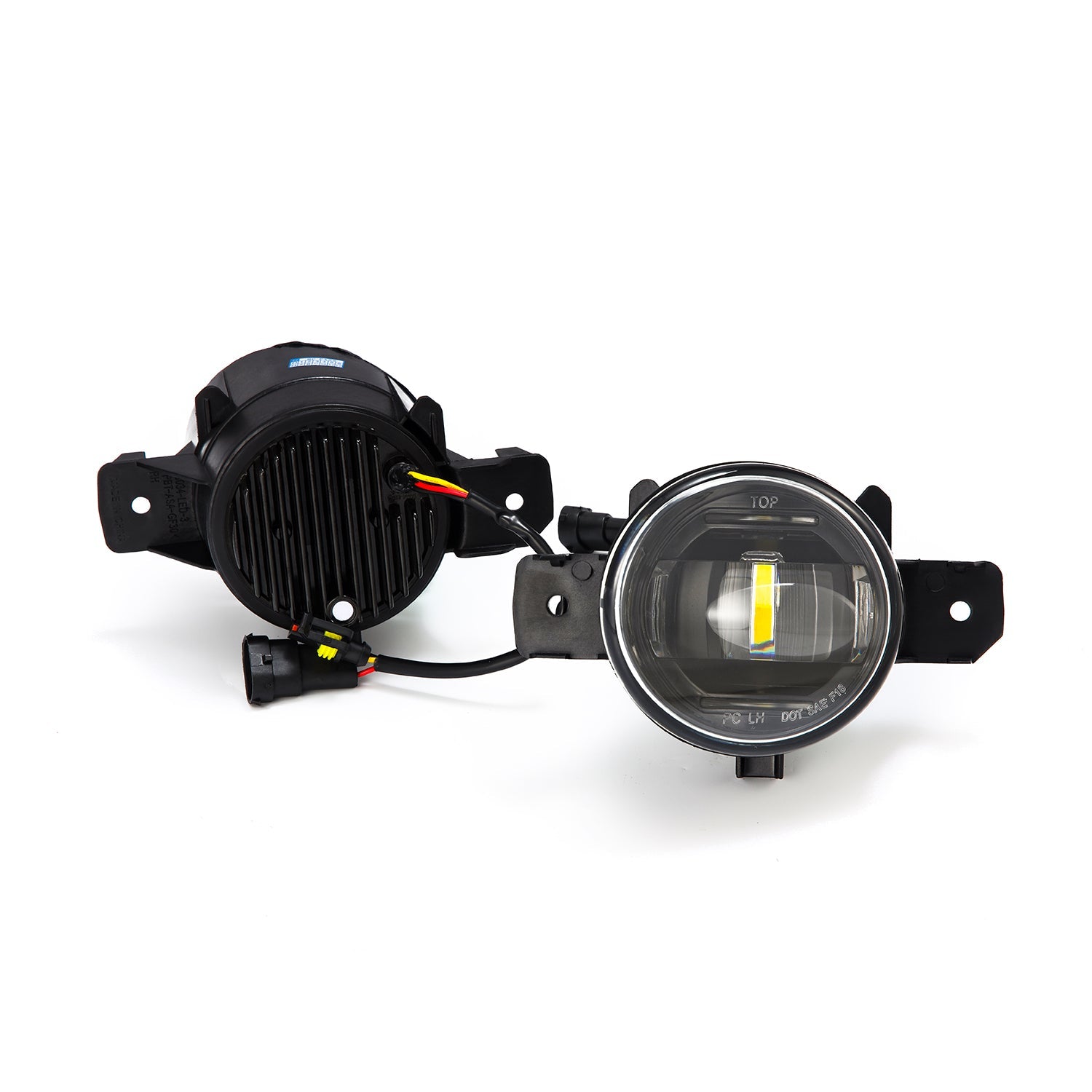 AutoTecknic Universal Projector Fog Lights - P1 Clear